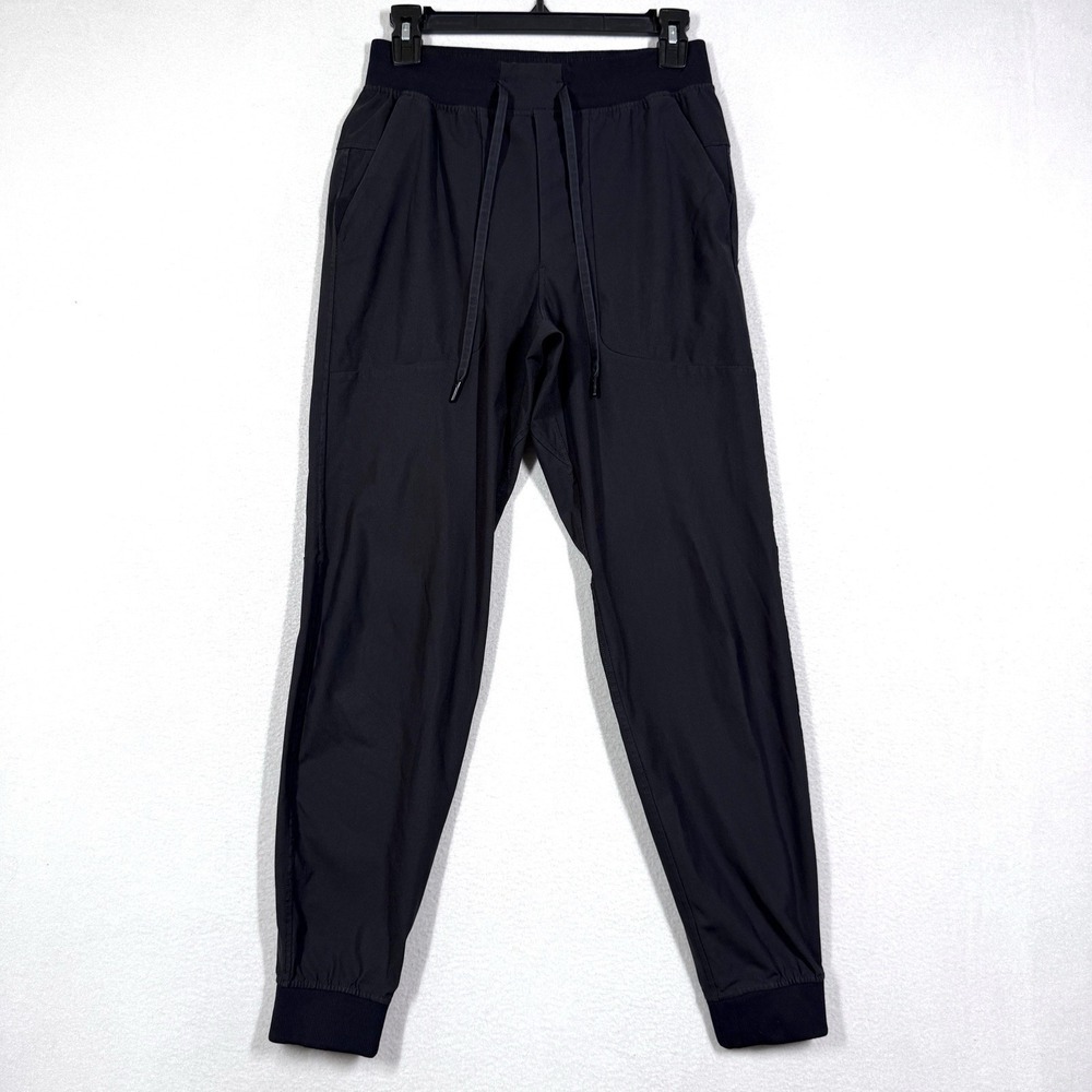 Lululemon ABC Jogger Pants Mens Small Warpstreme Black Athleisure Athletic Gym